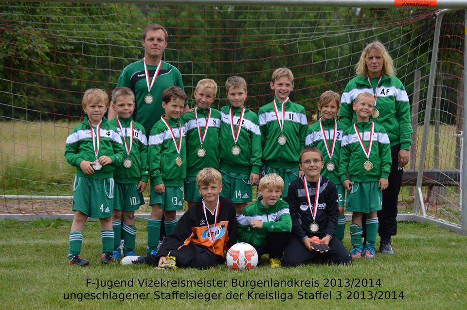 f-junioren 2. platz 2014